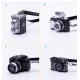 4 Pcs Miniature Camera 1:4 Scale Mini SLR Camera Prop Mini Camera Ornament Vintage Camera Model Digital SLR Camera Mini Decoration Accessories Photography Props