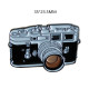 Leica M3 film camera pin vintage camera metal badge