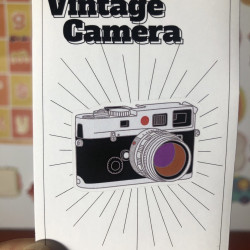 Leica M6 film camera sticker vintage sticker